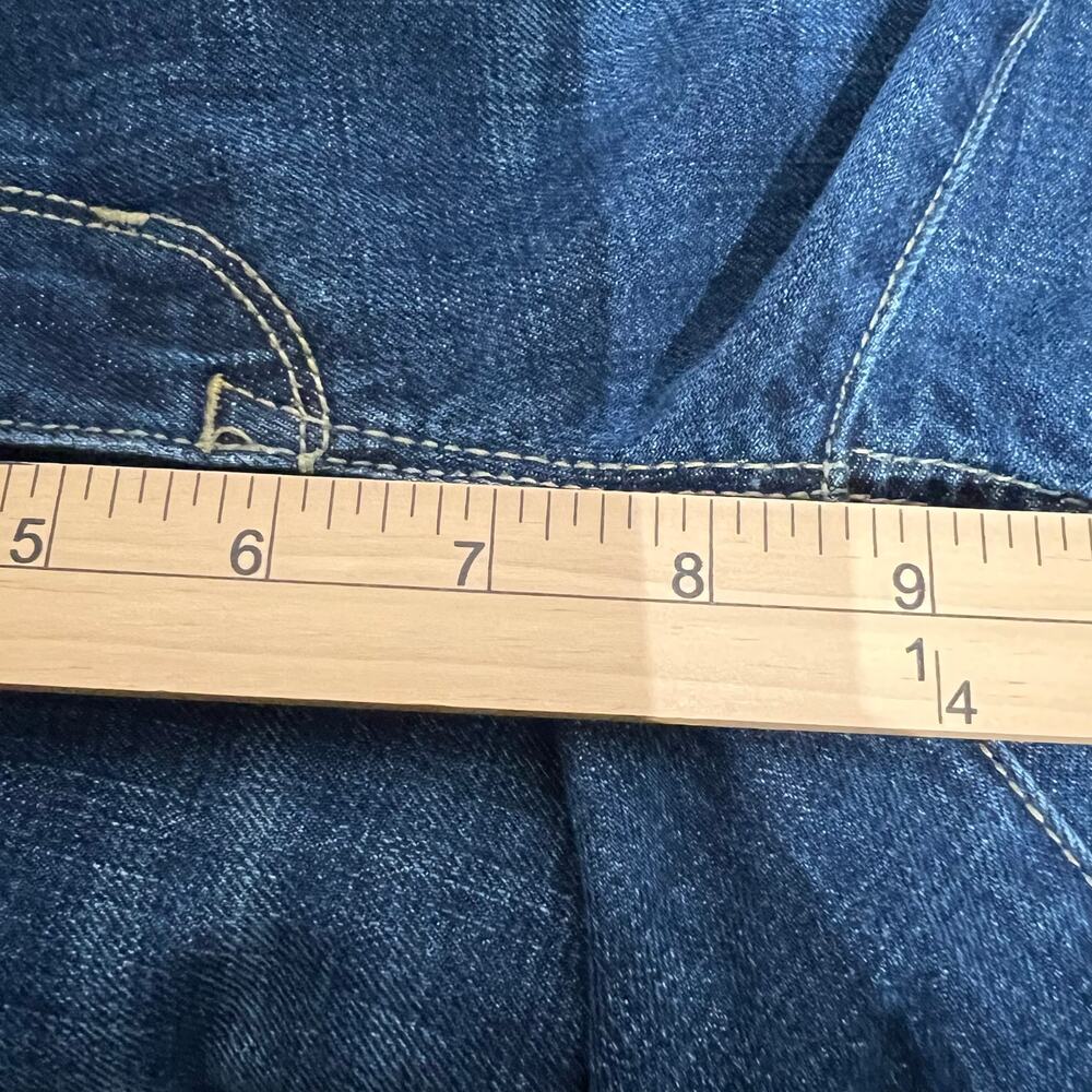 Talbots Flawless 5 Pocket Mid Rise Boyfriend Blue Denim Jeans | Women's Size 4 - Picture 9 of 12